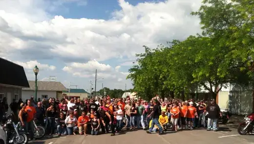 Photograph 45 of 103 from the 2013 memorial gathering