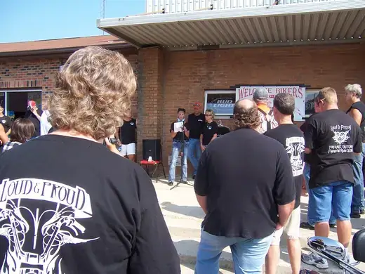 Photograph 9 of 68 from the 2010 memorial gathering
