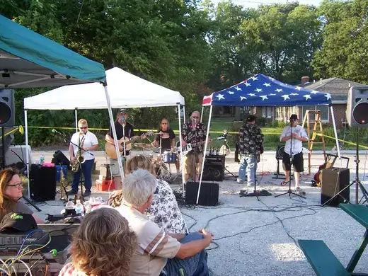 Photograph 56 of 68 from the 2010 memorial gathering